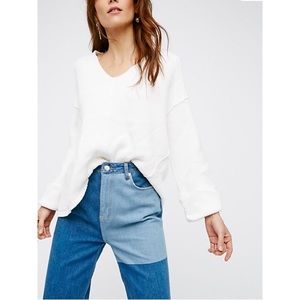 Free People Pullover Deep V-neck